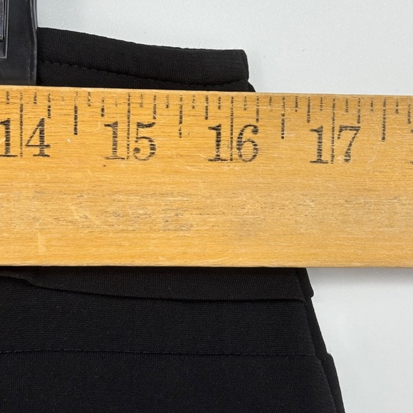 Expo New York Womens Size 10 Strapless Dress Black Pleated Top Vintage Poly Span - Picture 8 of 9